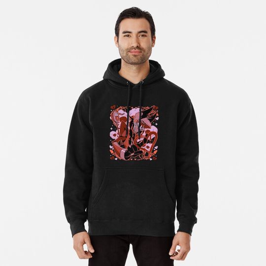 Alastor Hazbin Hotel Hoodie, Hazbin Hotel Movie Fan Gift