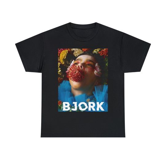 Bjork Retro 90s Vintage Graphic Photoshoot T-shirt