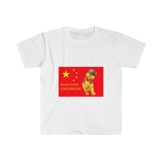 Social Credits - Winnie the Pooh -  Unisex Softstyle T-Shirt