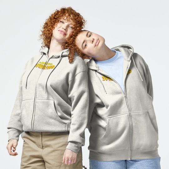 The Amazing spider dad Zipped Hoodie
