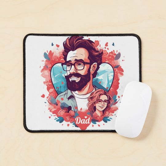 FATHER'S DAY Mouse Pad, gift for dad