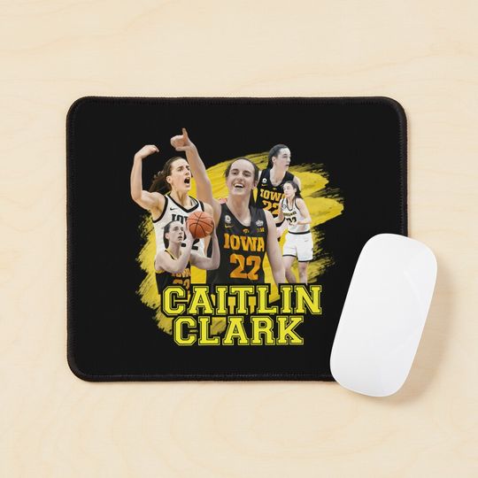 Discover Iowa basketball star Caitlin Clark Mouse Pad