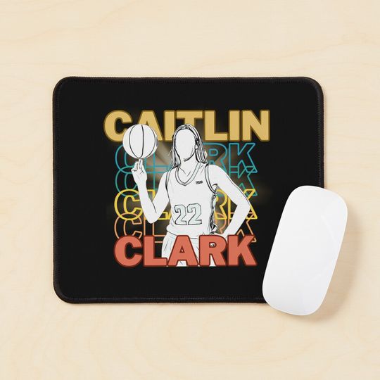 Iowa basketball star Caitlin Clark Mouse Pad