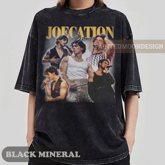 Joe Jonas T-Shirt, Joecation Eyes Jonas Brothers Vacation T Shirt