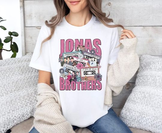 Jonas Brothers Shirt, Jonas Brothers Tour Shirt, Concert 2023 Retro Unisex