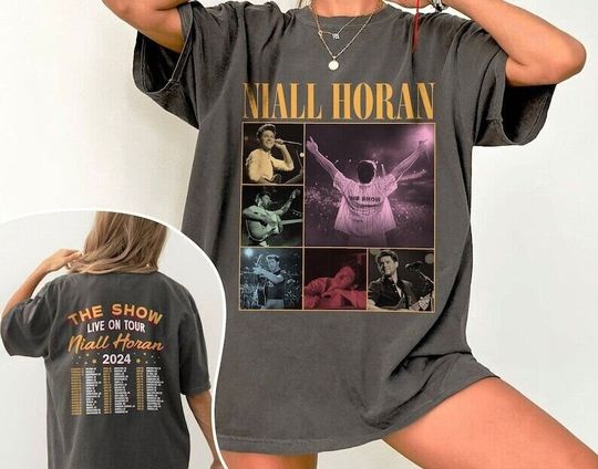 Niall Horan The Show Album 2024 T-shirt, Niall Horan Vintage 90s Shirt
