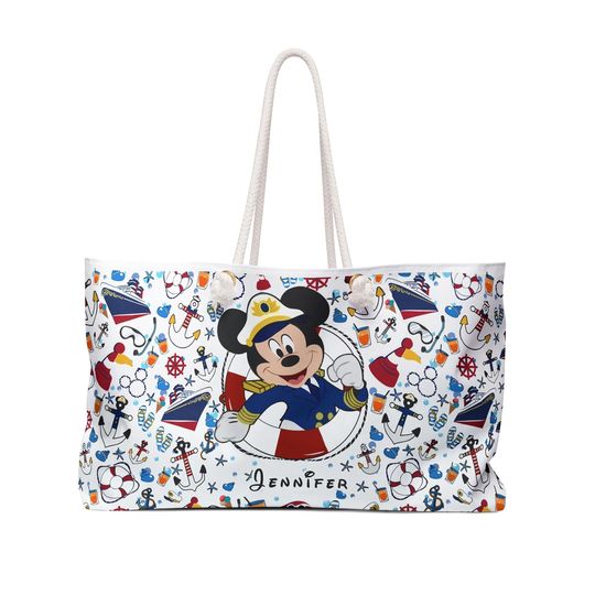 Personalized Disney Cruise Weekender Bag