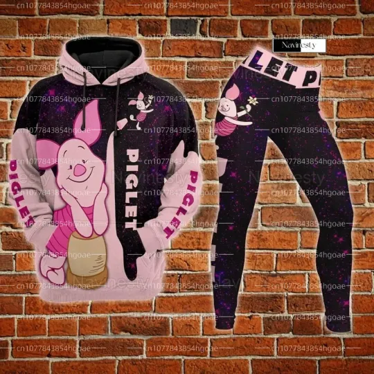 Disney Piglet from Winnie the Pooh Hoodie Legging Set