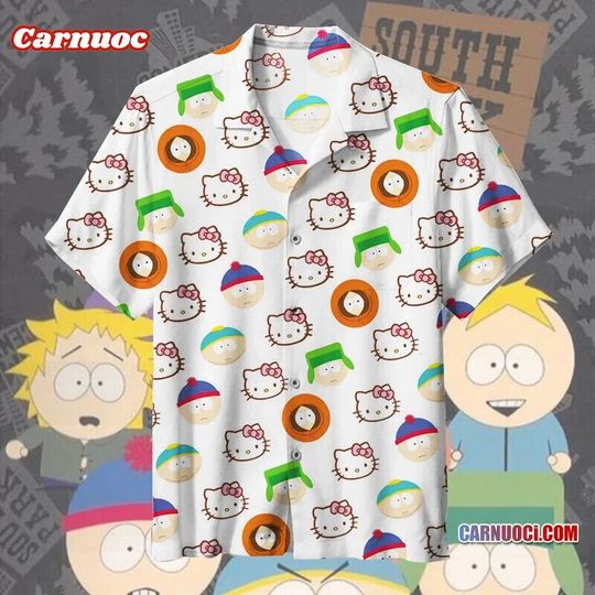 South Park & Hello Hawaiian Shirt