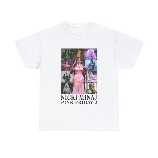 Discover Nicki Minaj pink Friday 2 t-shirt world tour shirt Nicki Minaj t-shirt