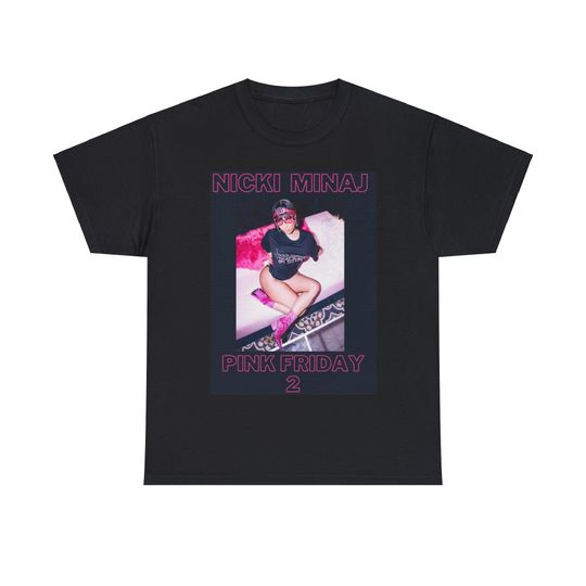 Discover Nicki Minaj Pink Friday 2 Tour T Shirt