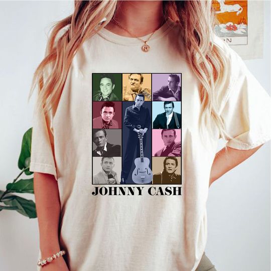 Johnny Cash T-Shirt, Johnny Cash Country Music Shirt