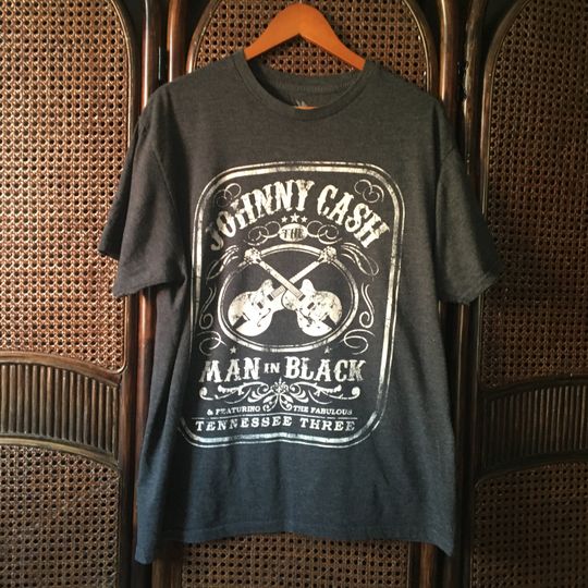 johnny cash t shirt/Free Shipping