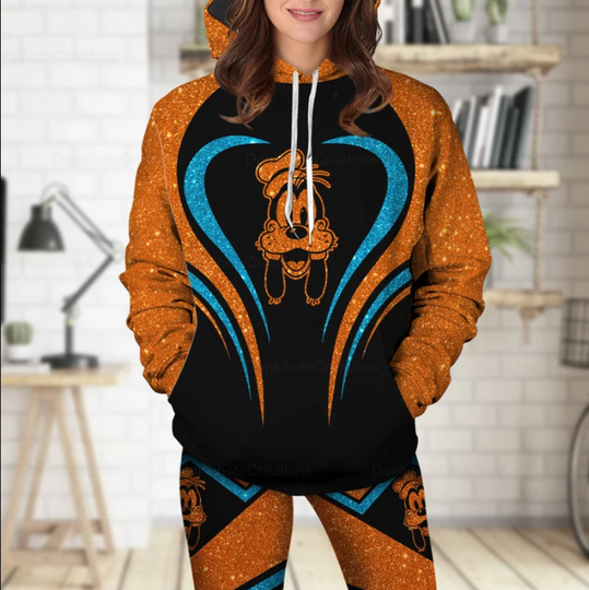 Goofy Disney 3D HOODIE Legging
