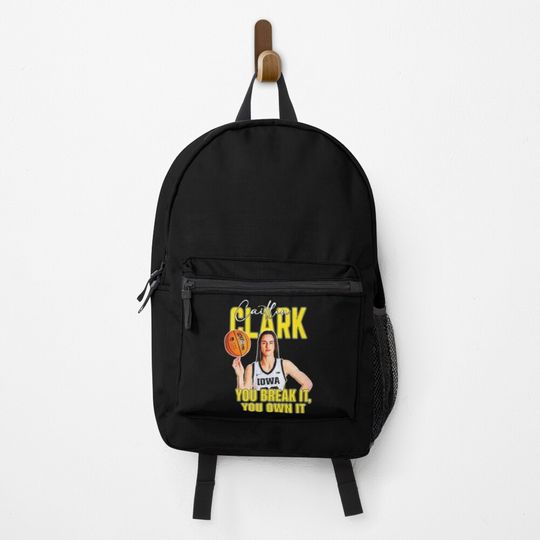 Caitlin Clark Record You Break It You OwnT-Shirt Backpack