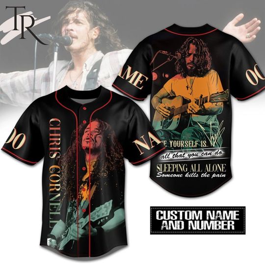 Personalized Chris Cornell Baseball Jersey