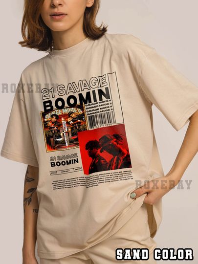 90's Tshirt Vintage , 21 Savage Metro Boomin tshirt
