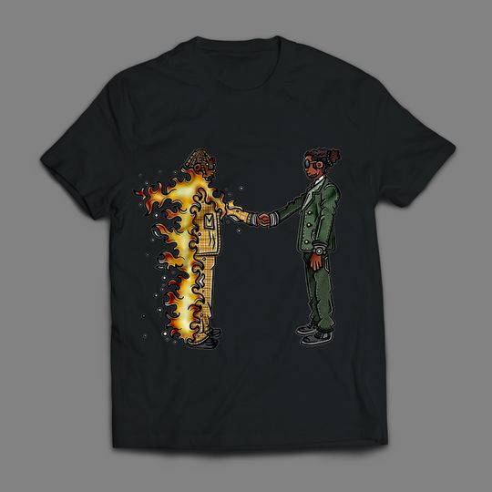 Metro Boomin Heroes And Villains FanArt Unisex Heavy Cotton Tee