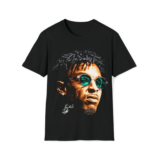 21 SAVAGE Unisex Softstyle T-Shirt, 21 Savage Rap Tee