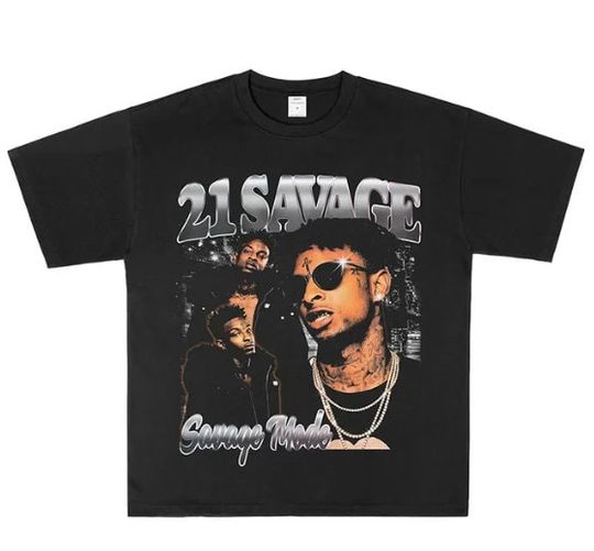 Discover 21 Savage T-Shirt, 21 Savage Singer Shirt, 21 Savage Tee