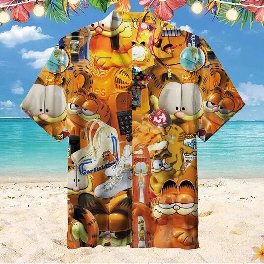 Garfield Hawaiian Shirt