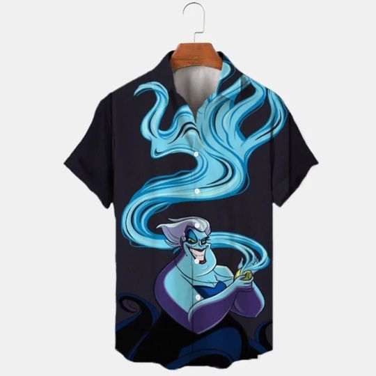 Disney inspired Ursula Villlains Hawaiian Shirt