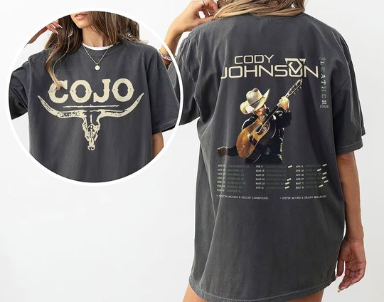 Discover Cody Johnsonn Tour 2024 Shirt, Cody Johnsonn Concert 2024 Shirt