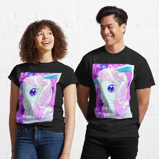 Discover Minty Classic T-Shirt, Pony cartoon Tee