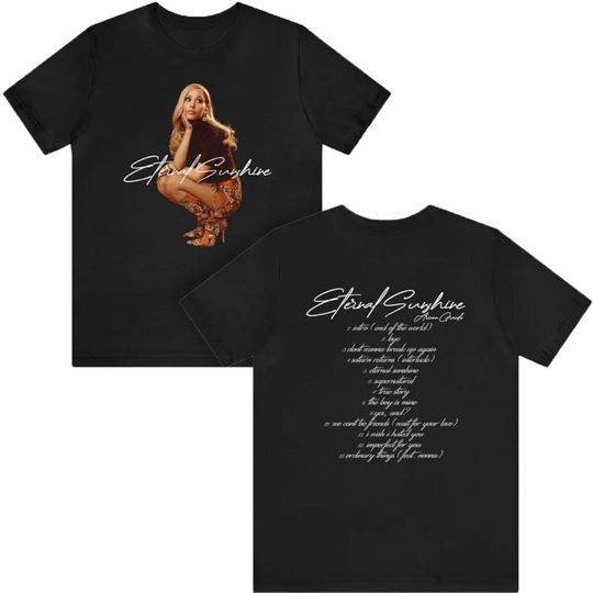 Discover Eternal Sunshine Tracklist (Ariana 2024) Unisex Shirt