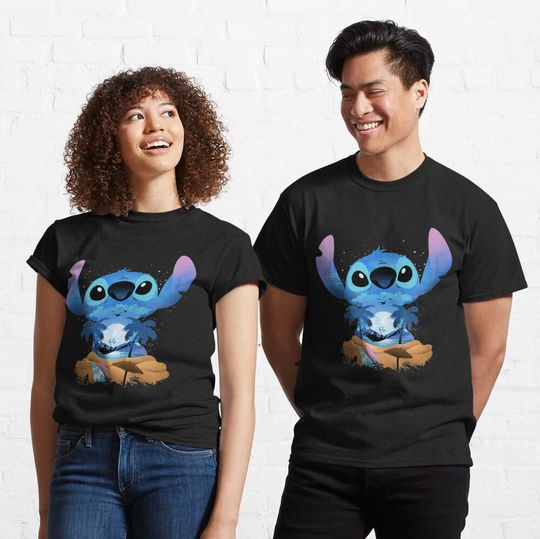 Discover Stitch T-ShirtAdorable Stitch Classic T-Shirt