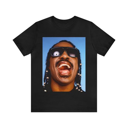 Stevie Wonder Retro Aesthetic 70s 80s Vintage Inspired T-Shirt