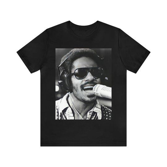 Stevie Wonder Retro Aesthetic 70s 80s Vintage Inspired T-Shirt