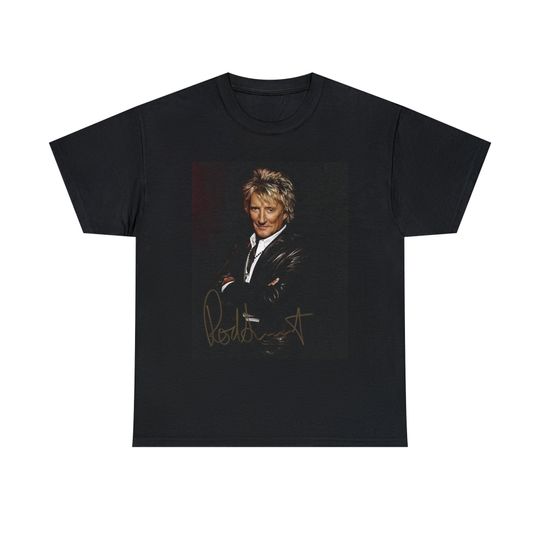 Rod Stewart Retro Aesthetic 70s Music T-Shirt