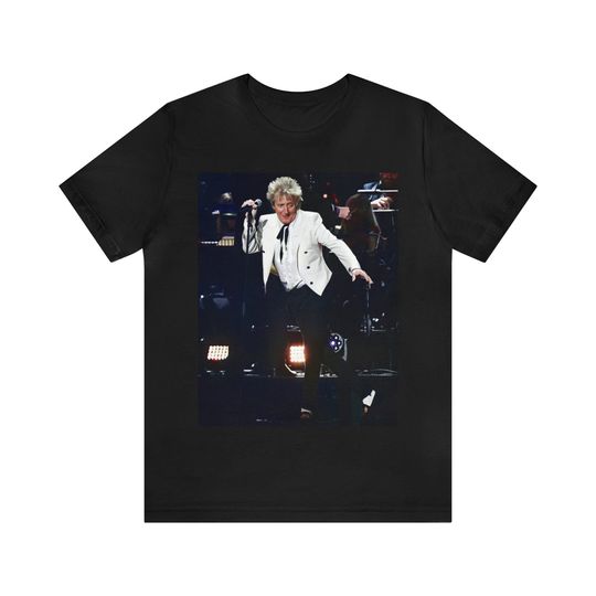 Rod Stewart Retro Aesthetic 70s Music T-Shirt