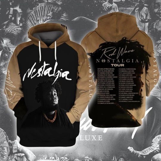 Rod Wave Rap Hoodie 3D, Rod Wave Hoodie 3D, Unisex Gift For Fan