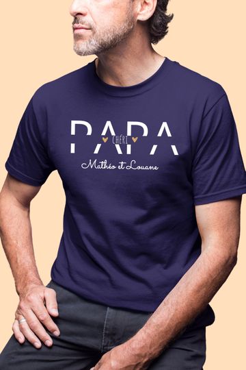Personalized loving daddy t-shirt, Father's Day, daddy birthday