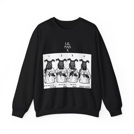Discover Lil Nas X Christian Era Music Sweatshirt
