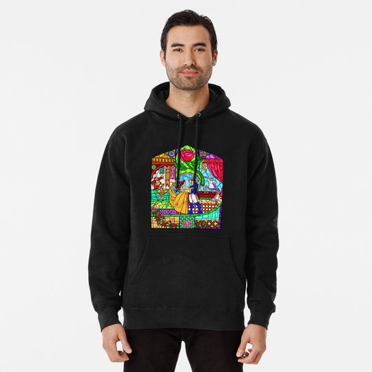 Patterns of the Stained Glass Window Pullover Hoodie