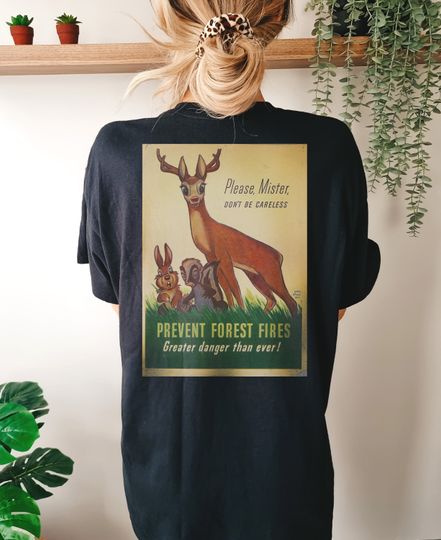 Disneyland Shirt, Disneyworld Shirts, Bambi Shirt, Retro  Tshirt