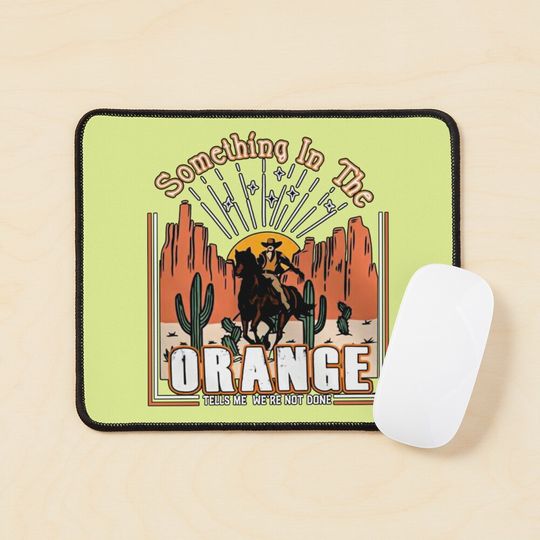 Discover Z.ach Br.yan Music Album Desert Cowboy Vintage Art Mouse Pad