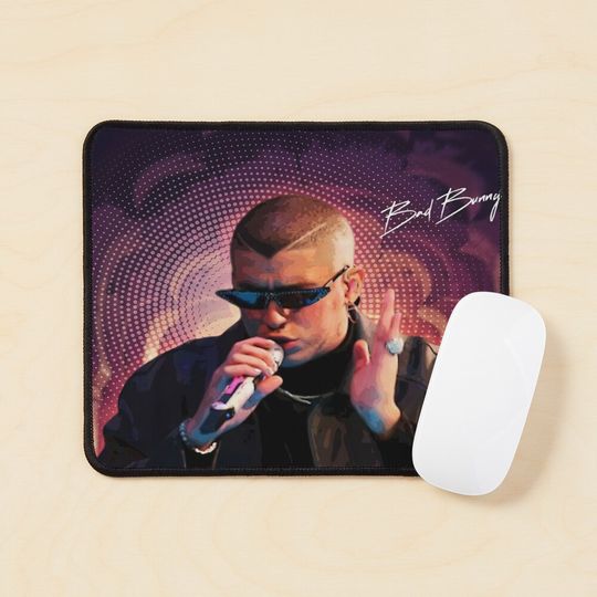 Discover Bad bunny Mouse Pad