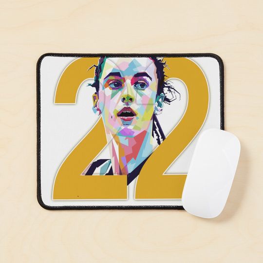 Caitlin Clark Syle Wpap Pop Art Mouse Pad