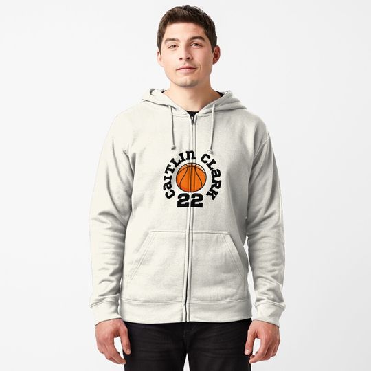 Caitlin Clark Zipped Hoodie