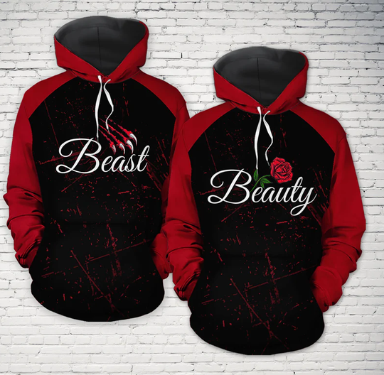 Beauty And The Beast Hoodie, Disney Hoodies
