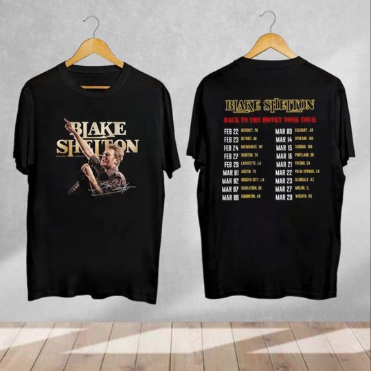 Discover Blake Shelton - Back to the Honky Tonk Tour Tee