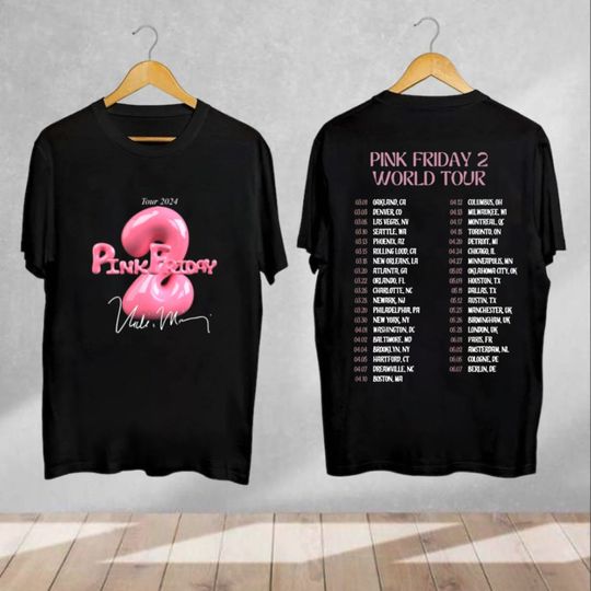 Nicki Minaj - Pink Friday 2 Concert Shirt