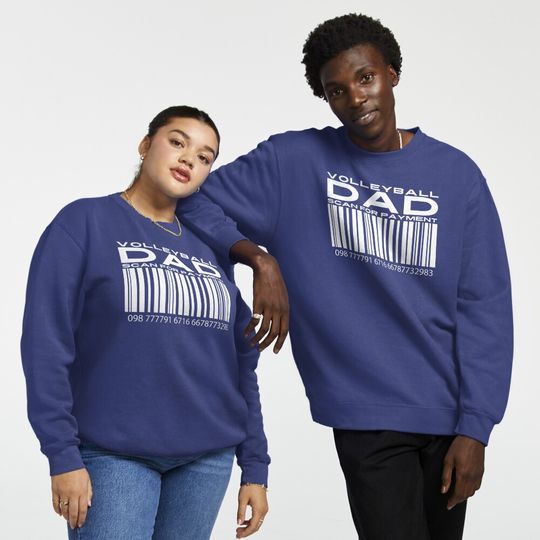 Volleyball dad basketball  Pullover Sweatshirt