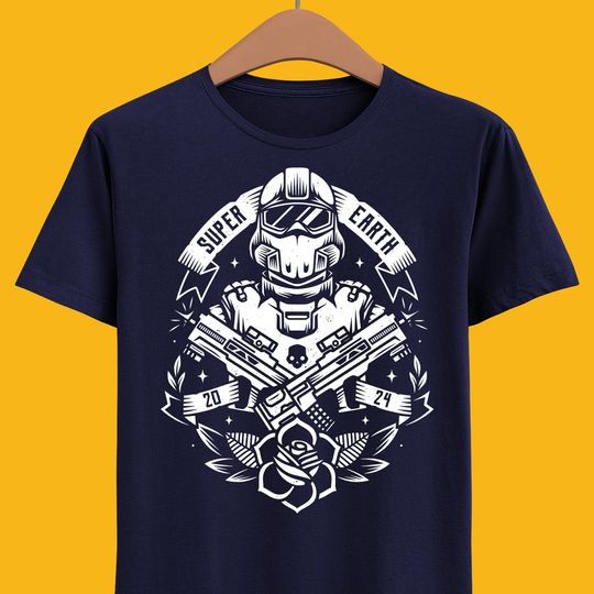 Defending Super Earth Unisex T-shirt - Helldivers 2 Shirt