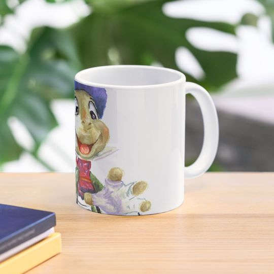 Charcoal and Oil - Jiminy Cricket Coffee Mug