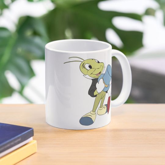 Jiminy Cricket Coffee Mug, Disney Mug